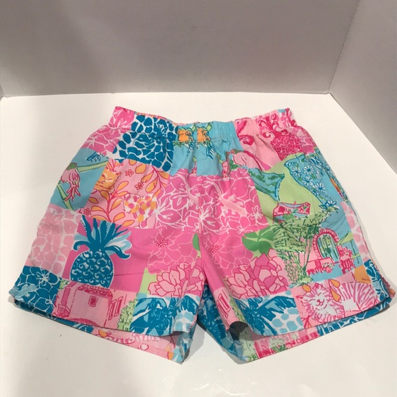lilly pulitzer elastic waist shorts